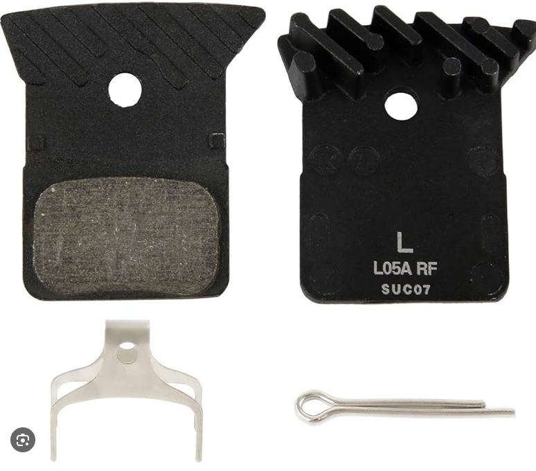 Shimano L05A RF Disc Brake Pads With Spring (RESIN) Pair