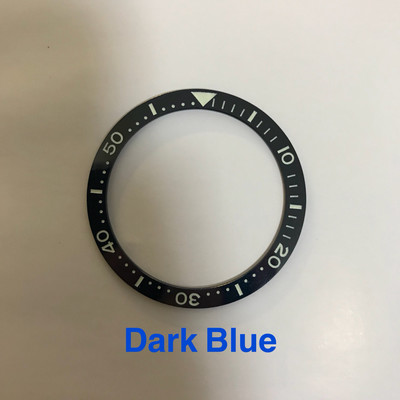 Ceramic Dark Blue Lumed Bezel Insert for SRP Turtle