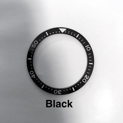 Ceramic Black Lumed Bezel Insert for SRP Turtle