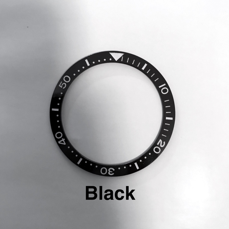 Ceramic Black Lumed Bezel Insert for SRP Turtle