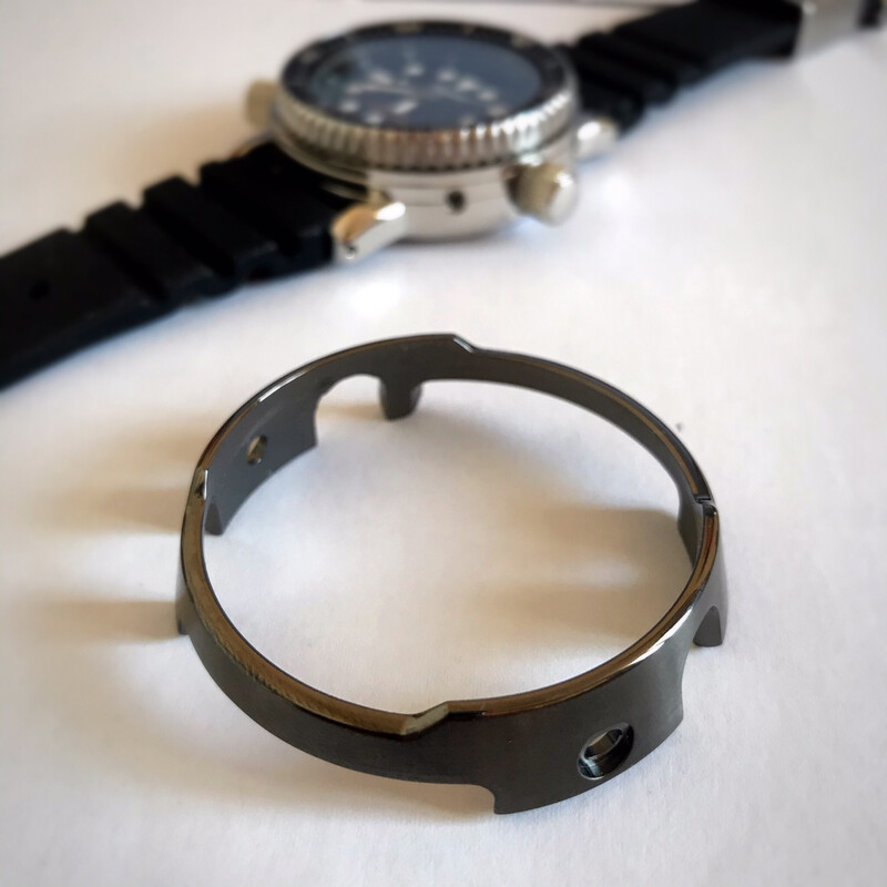 Gunmetal Grey Shroud For Seiko Arnie SNJ025 SNJ027 SNJ028 Seiko Arnie Shroud