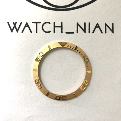 Gold Yacht Master Ceramic Bezel Insert skx007