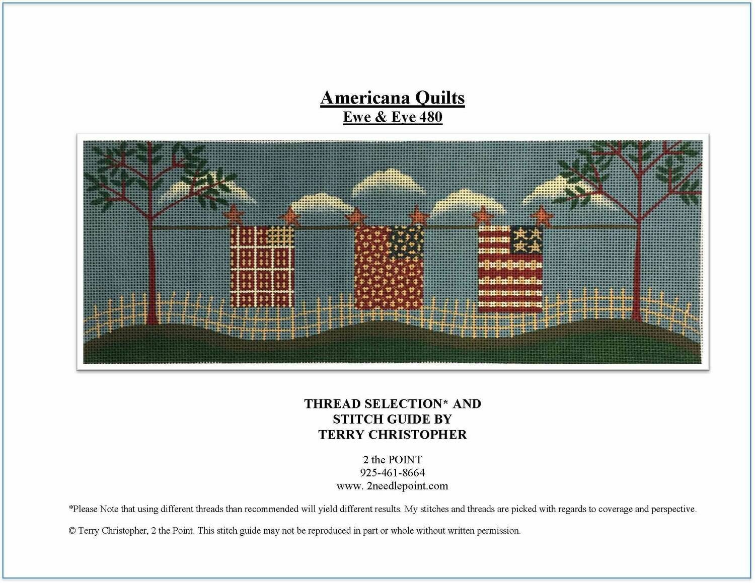 Ewe &amp; Eye, Americana Quilts EWE480