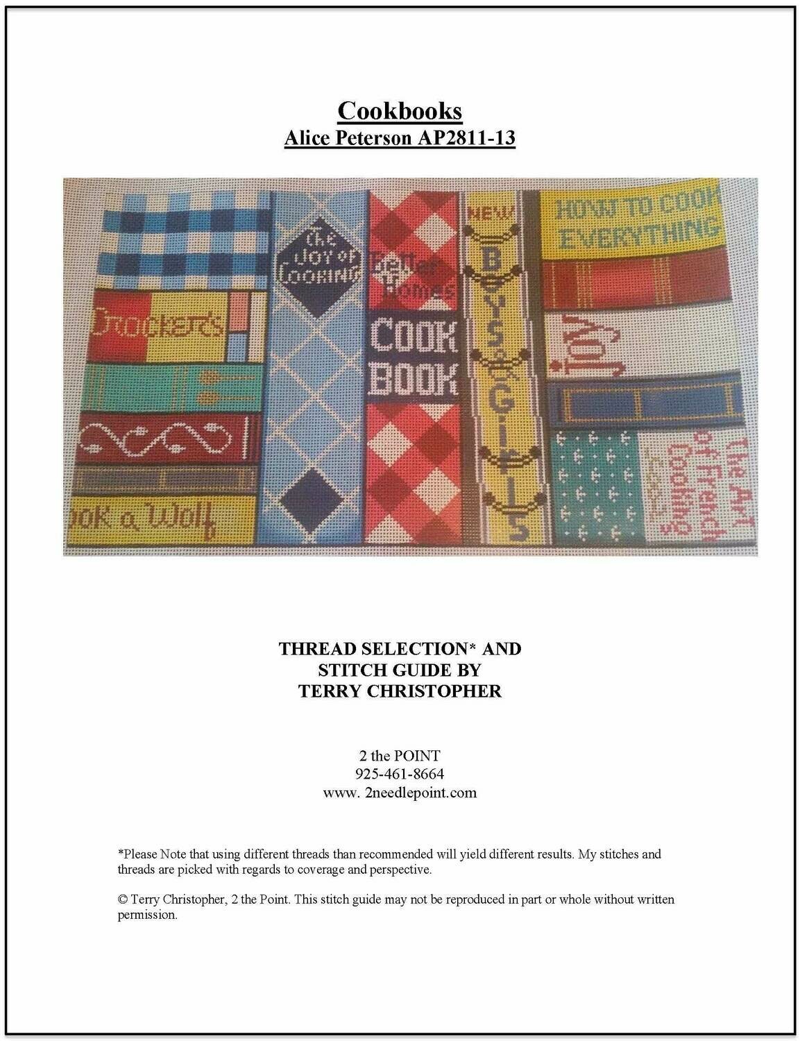 Alice Peterson, Cookbooks AP2811