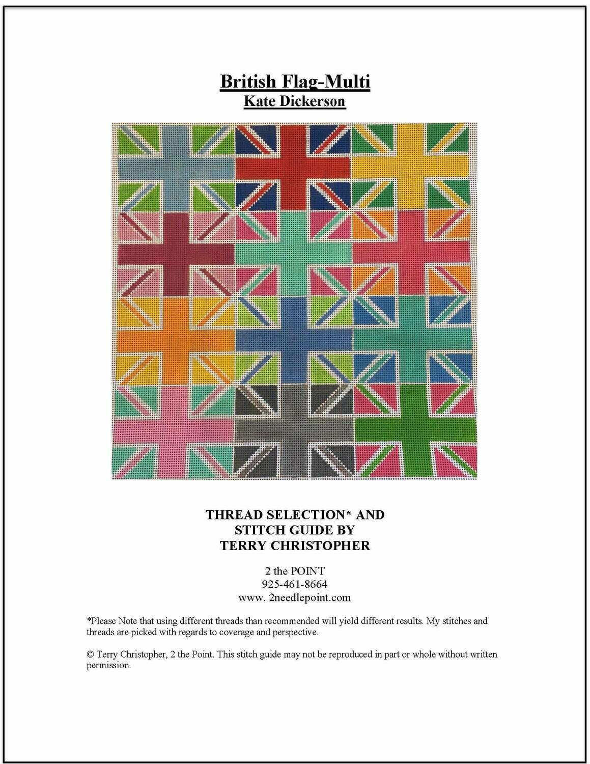 Kate Dickerson, British Multi-Colored Flags, KDPL102