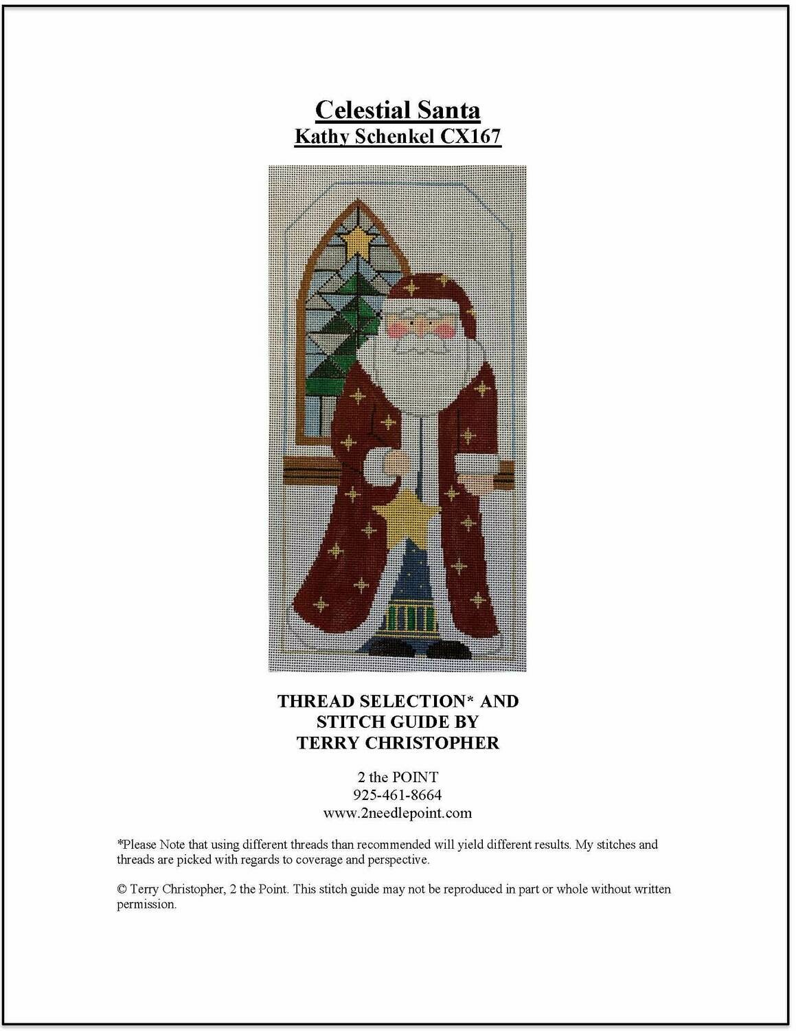 Kathy Schenkel, Celestial Santa KSDCX167