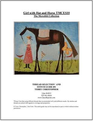 Meredith Collection, Girl with Horse TMCES10