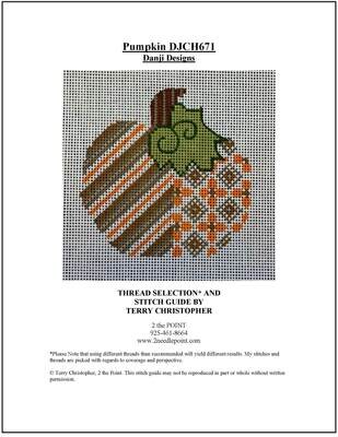 Danji Designs, Pumpkin Stitch Guide DJCH671