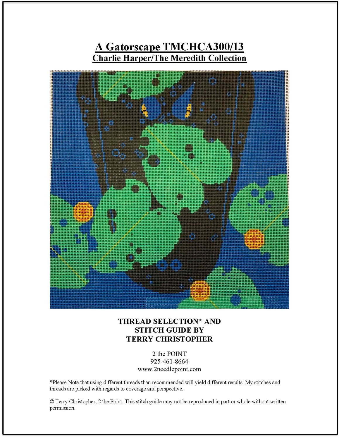 Charlie Harper/Meredith Collection, A Gatorscape Stitch Guide TMCHCA300