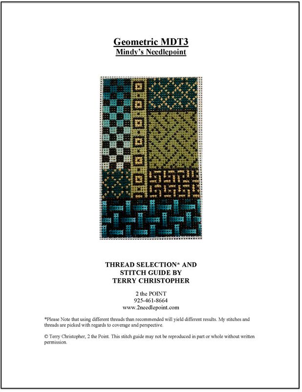 Mindy Designs, Geometric Stitch Guide MDT3