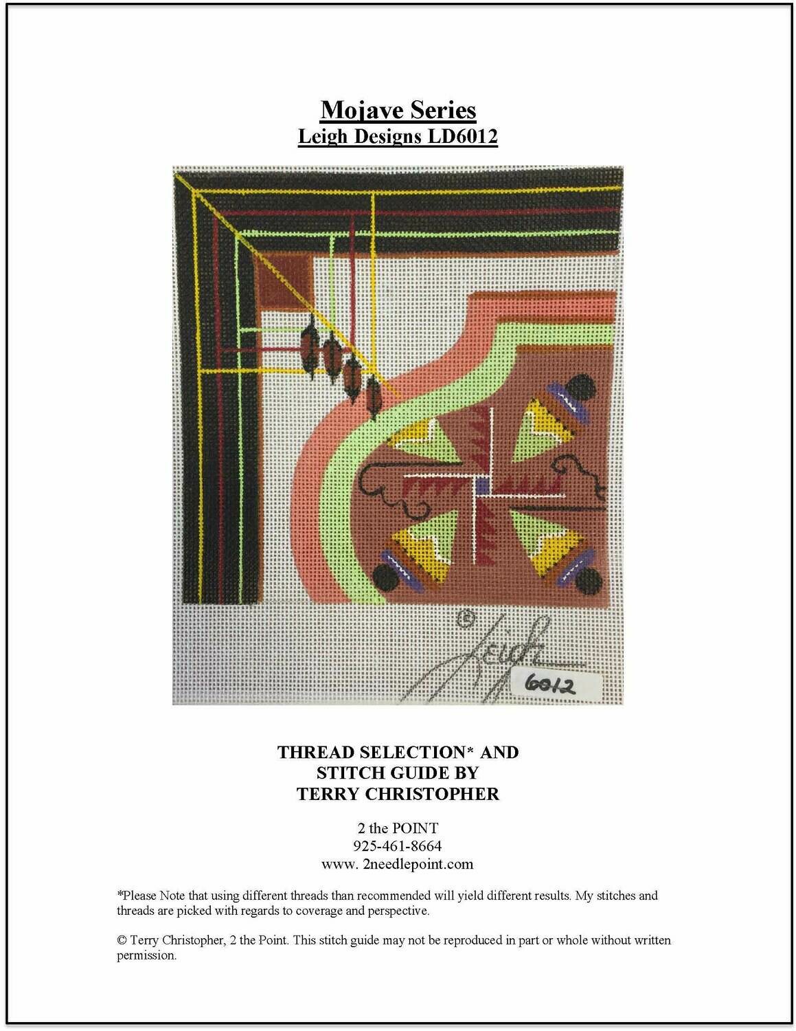 Leigh Designs, Mojave Series Stitch Guide LD6012