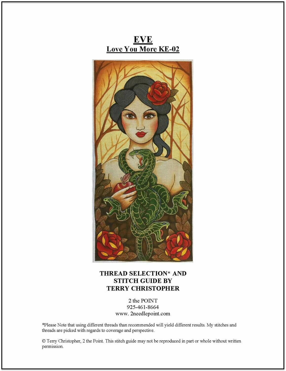 Love You More, Eve Stitch Guide LYMKE02