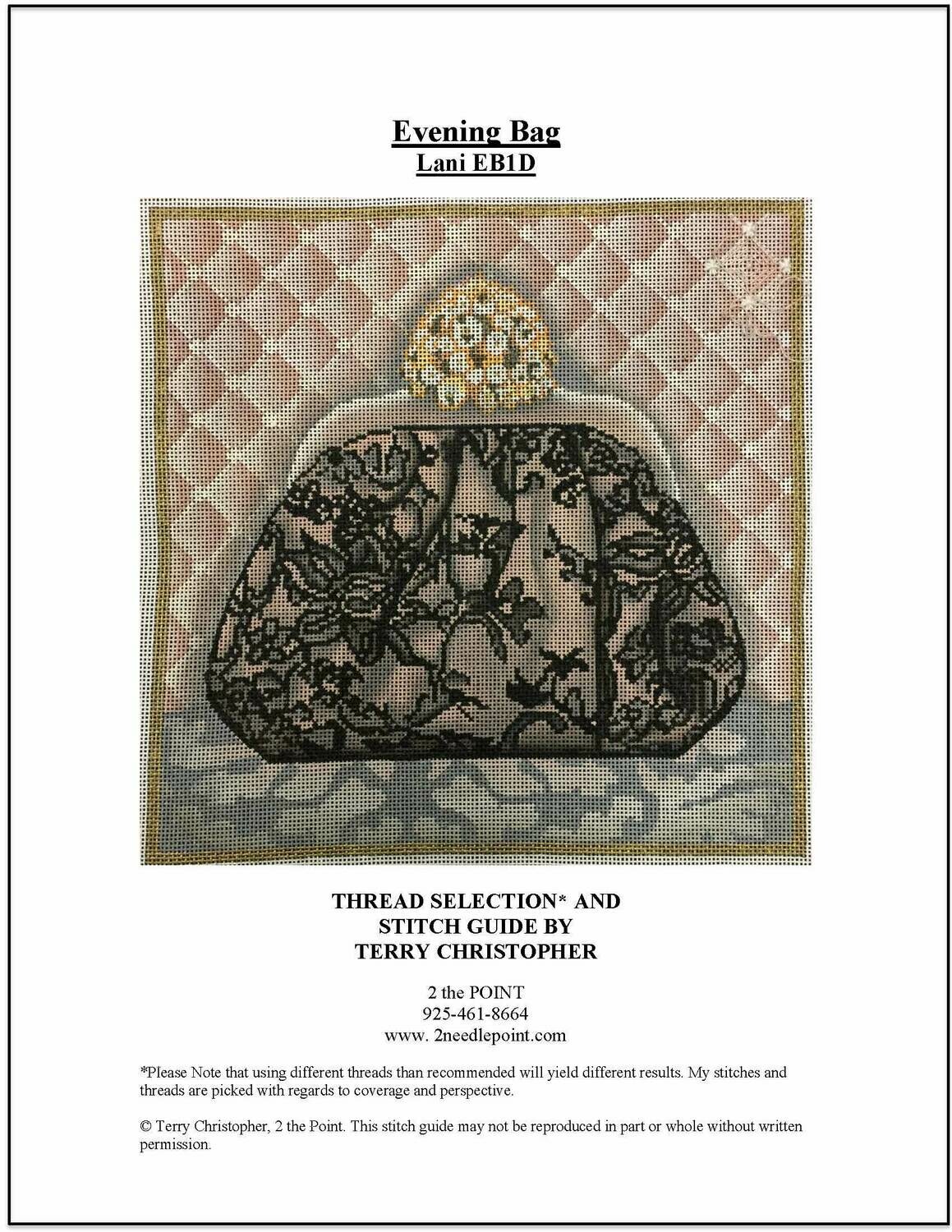 Lani, Evening Bag Stitch Guide EB1D