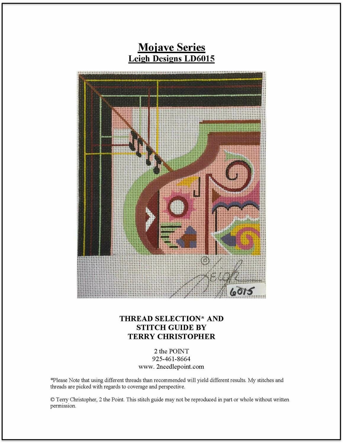 Leigh Designs, Mojave Series Stitch Guide LD6015