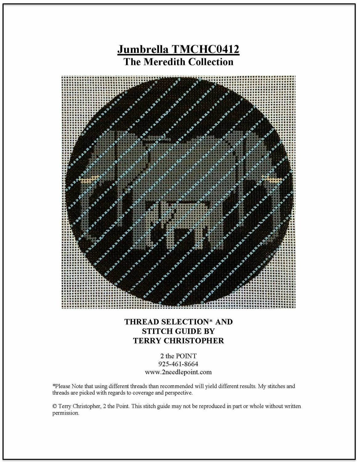 Charley Harper/Meredith Collection, Jumbrella Stitch Guide TMCH0412