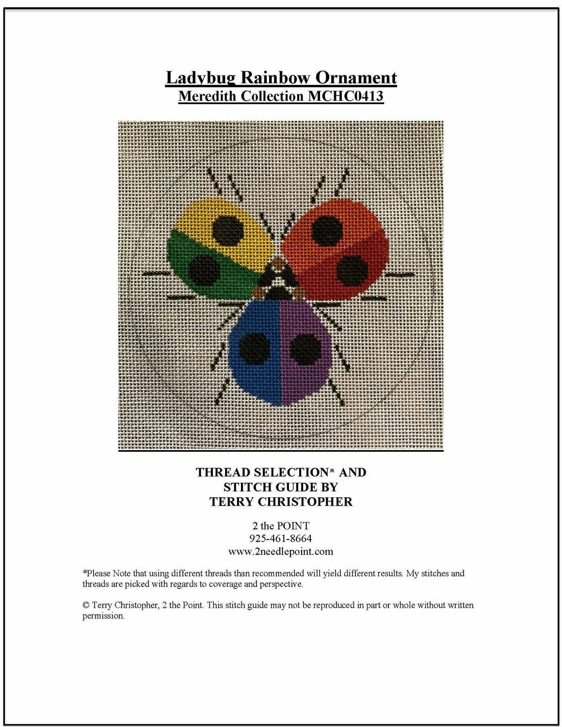 Charley Harper, Rainbow Ladybugs TMCCHO413