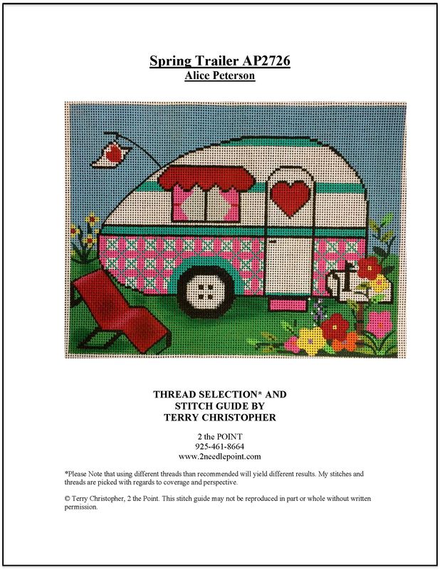 Alice Peterson, Spring Trailer Stitch Guide, AP2726