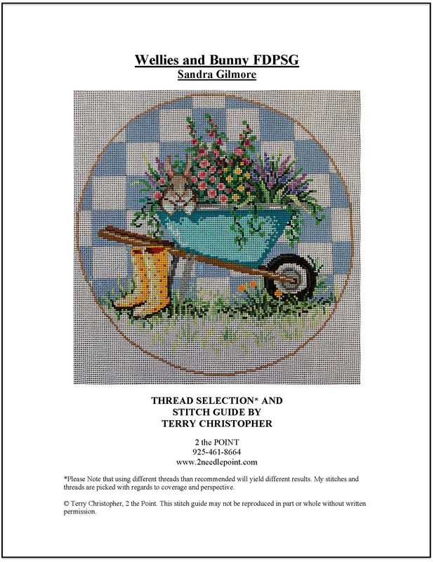 Sandra Gilmore, Wellies Bunny Stitch Guide FDPSG