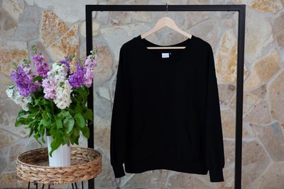 BLUZA Oversize BASIC   Czarna