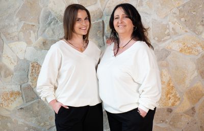 BLUZA Oversize V-NECK    Śmietankowa