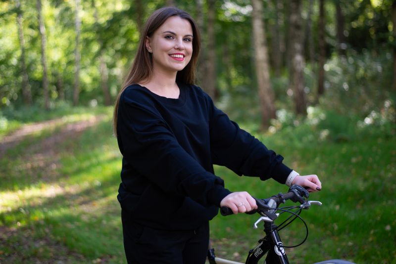 BLUZA Oversize BASIC   Czarna