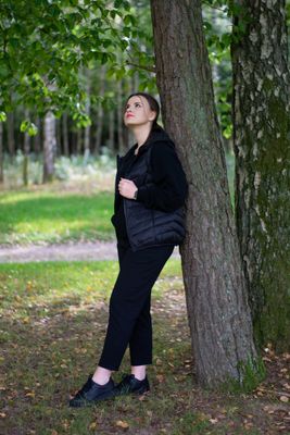 SPODNIE BASIC   Czarne