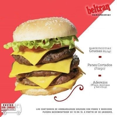 PROMO HAMBURGUESAS TRADICIONALES