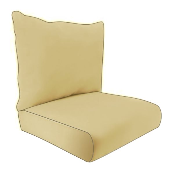 CUSTOM BULLNOSE SEAT / KNIFE BACK CHAIR