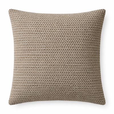 16x16 Sunbrella Mainstreet Latte Pillow Cover