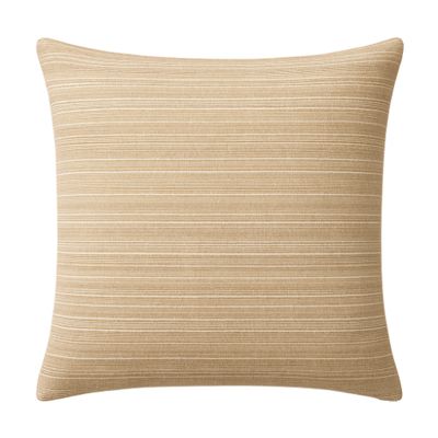 16x16 Sunbrella Dupione Sand Pillow Cover