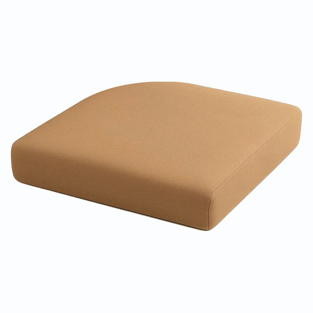Custom Single Rounded Corner Bullnose Sunbrella Replacement Seat Cushion