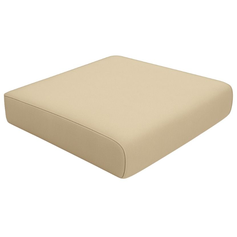 custom bullnose sunbrella replacement ottoman cushion