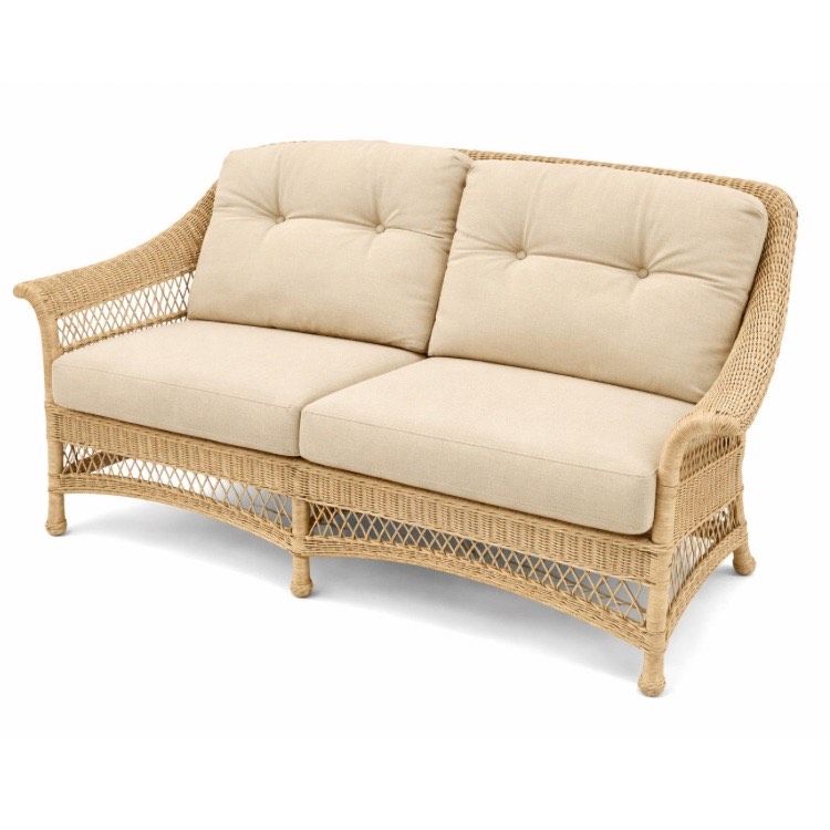 Custom Brown Jordan Eastlake Loveseat Replacement Cushions