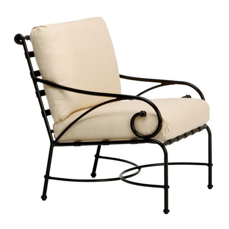 Custom Brown Jordan Florentine Replacement Chair Cushions