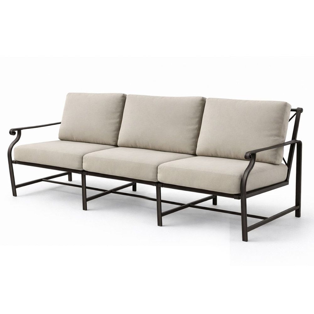 Custom Brown Jordan Aegean Sofa Cushions