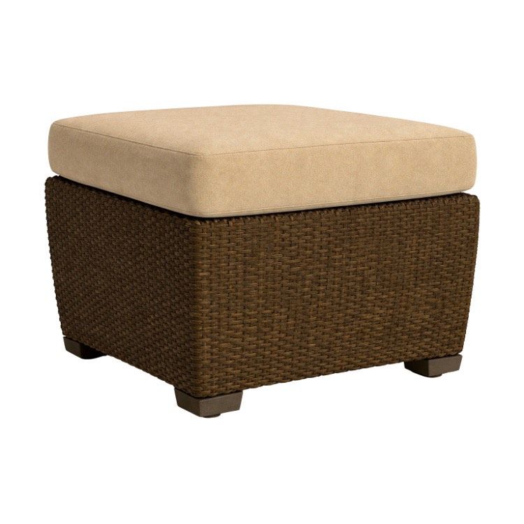 Custom Brown Jordan Fusion Sectional Ottoman Replacement Cushions