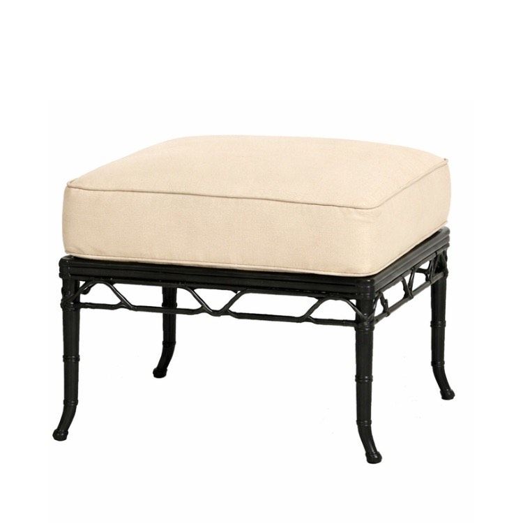Custom Brown Jordan Calcutta Ottoman Replacement Cushions