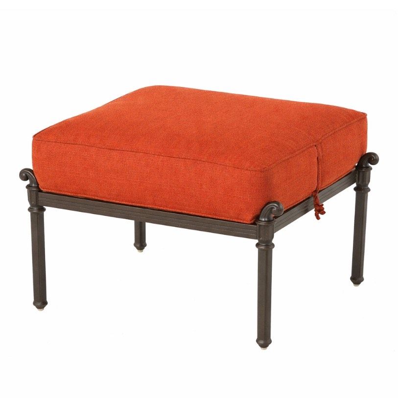 Custom Grand Tuscany Ottoman Cushions