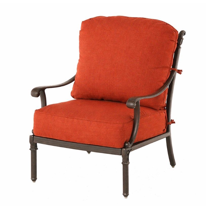 Custom Grand Tuscany Lounge Chair Cushions
