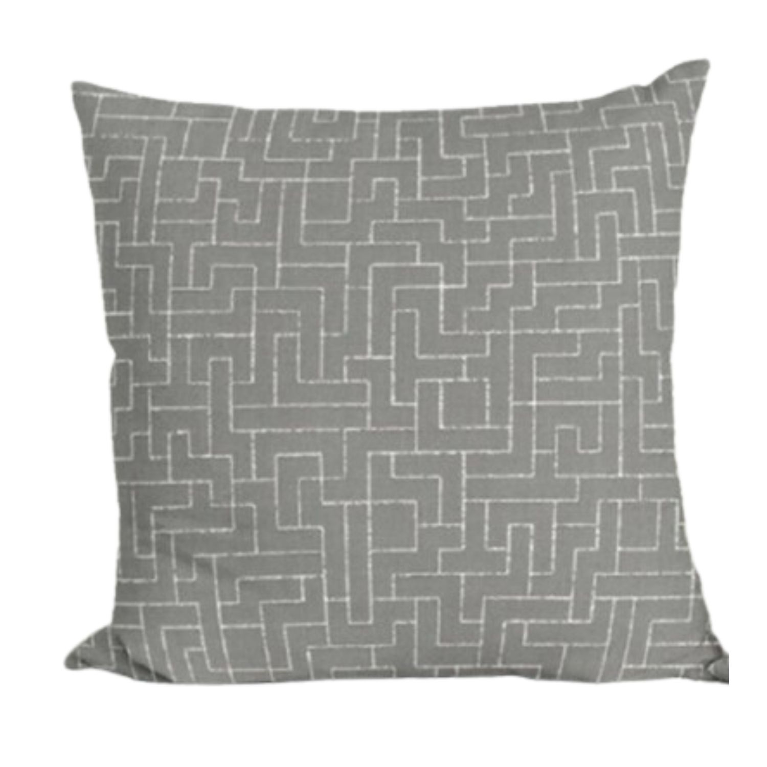 16x16 Sunbrella Create Smoke Pillow Cover