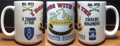 8th Cavalry Regiment Coffee Mug PERSONALIZED