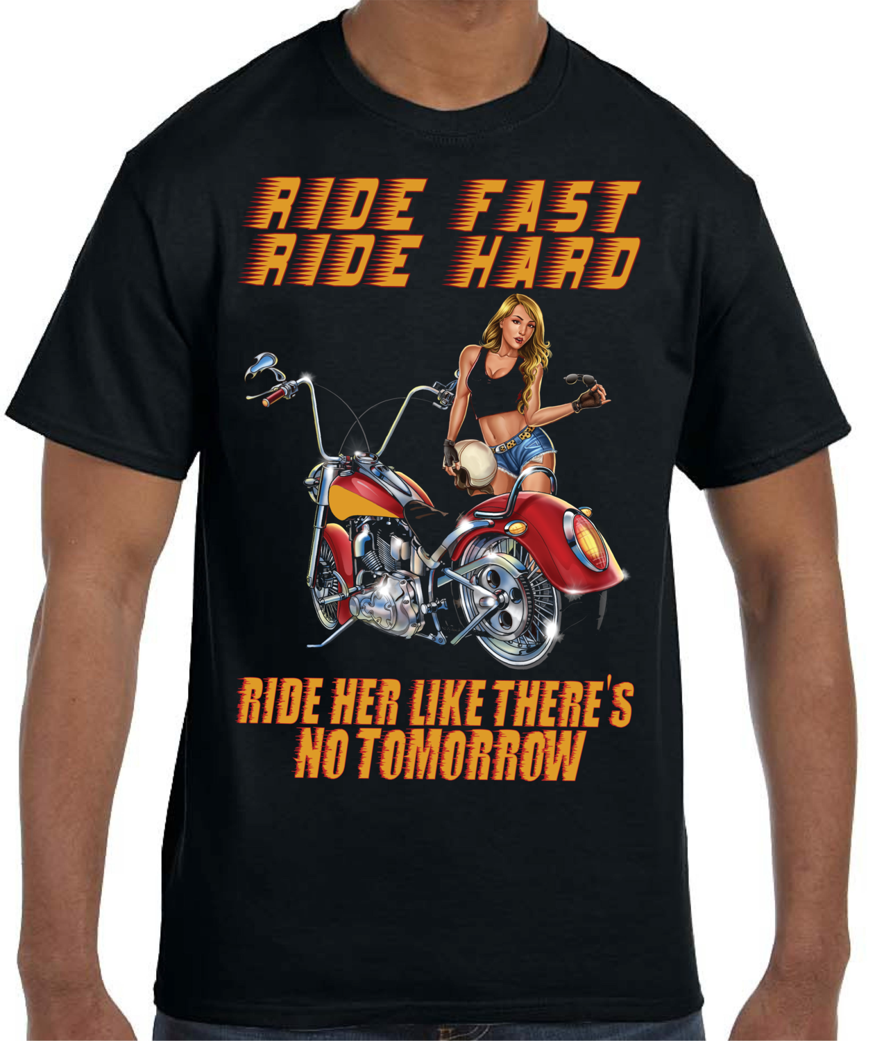Ride Hard Ride Fast Men's Shirt