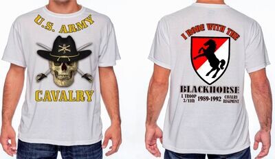 11th BLACKHORSE Cavalry 2 Custom T-Shirt