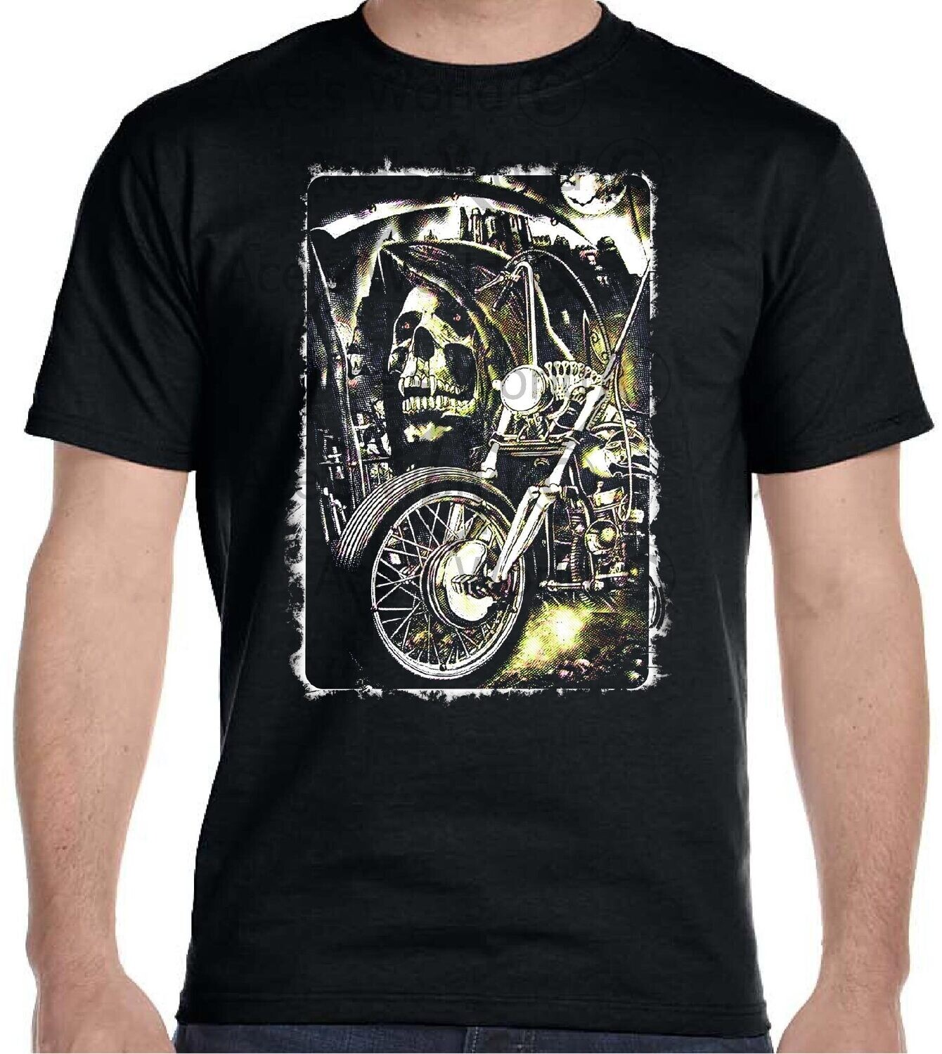 STAY AHEAD OF THE REAPER BLACK T-Shirt