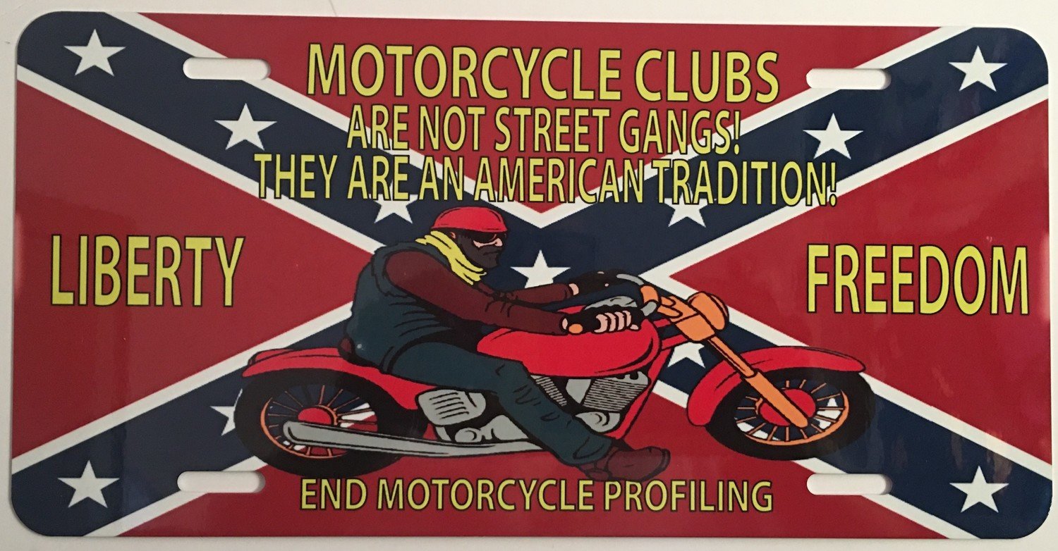 License Plate Not Street Gangs Rebel