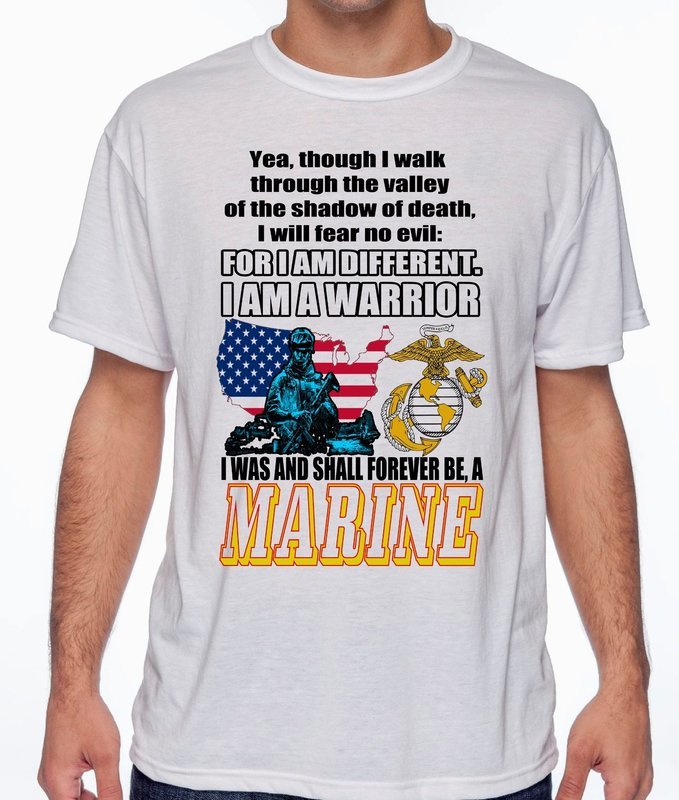 MARINE FEAR NO EVIL T-Shirt Ace Designs