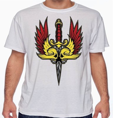 Death Blade T-Shirt Ace Designs