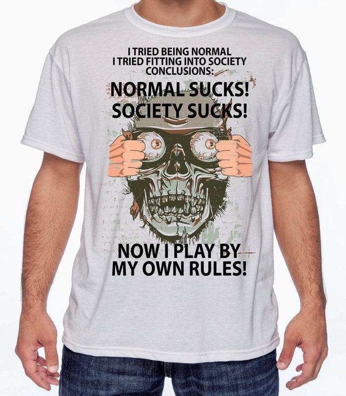 NORMAL SUCKS T-SHIRT