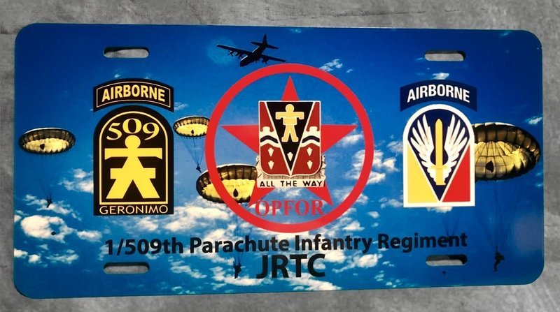 1/509th PIR JRTC License