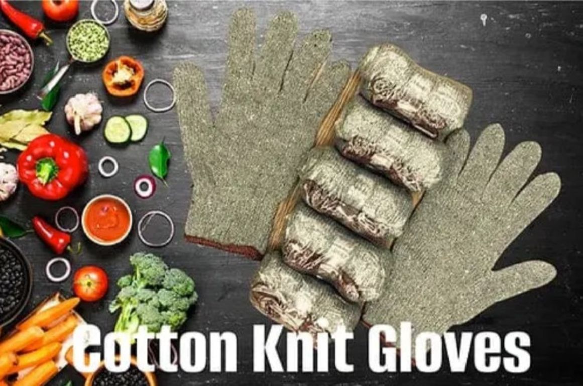 12 Pack Knit BBQ Glove Liners